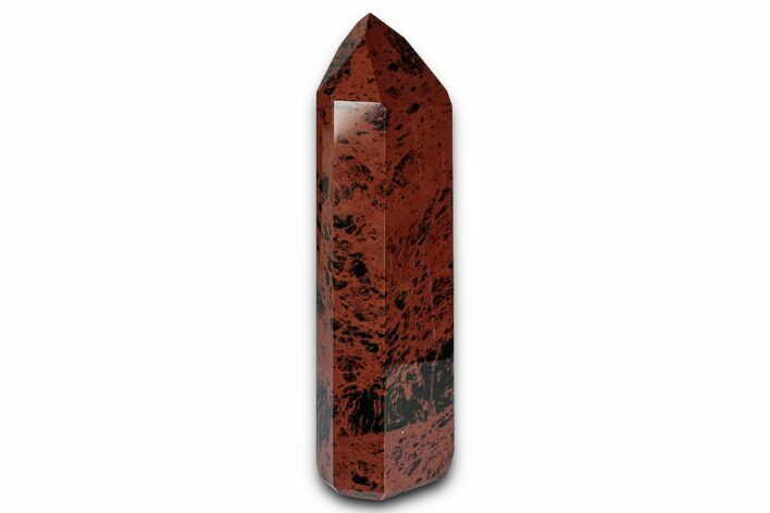 Polished Mahogany Obsidian Tower #337842